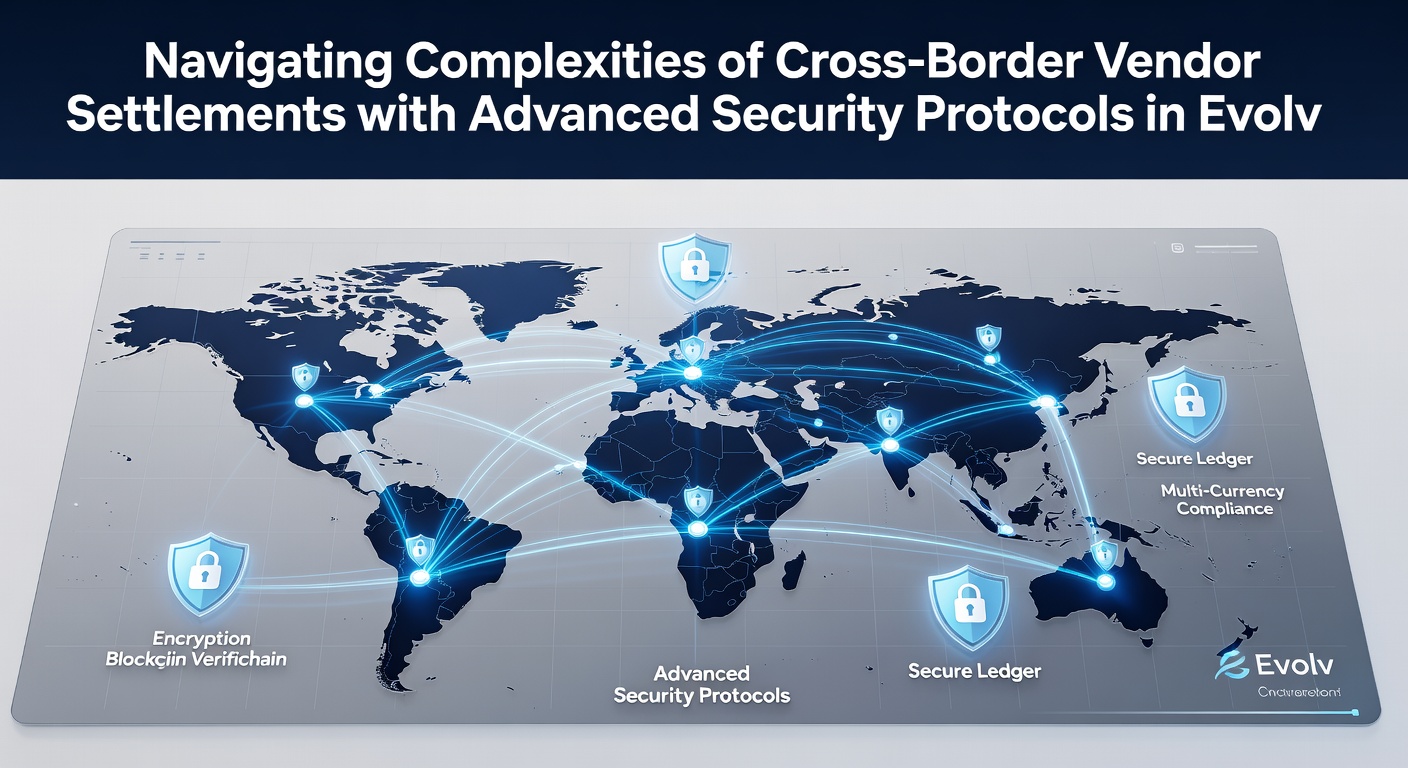 Secure digital interfaces showing encrypted cross-border payment verification